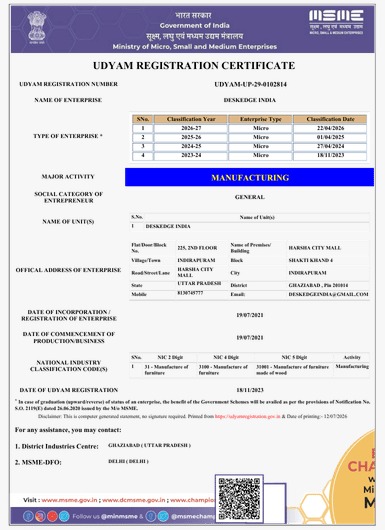 udyam certificate