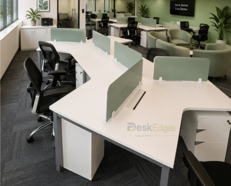 120-degree office workstation