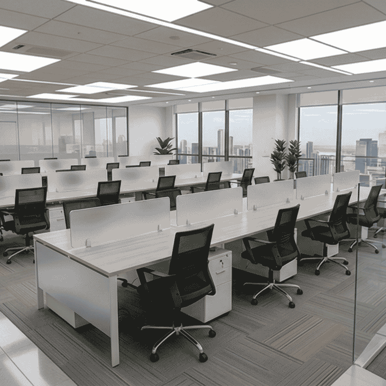 Modular Office Workstations for Modern Corporate Offices