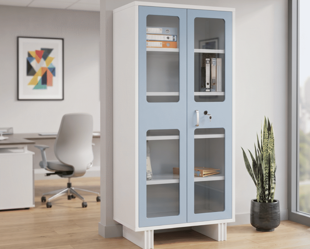 Metal office almirah